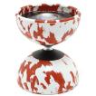 Mr. Babache Arlequin Medium Diabolo-Rot/weiß