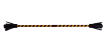Flowerstick POP Schwarz/gelb