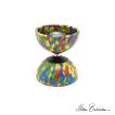 Mr. Babache Arlequin Medium Diabolo-Rot/gelb/blau/grün