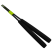 CX Fiber Diabolostokken 32,5 cm-Schwarz