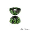 Mr. Babache Arlequin Medium Diabolo-Schwarz/grün
