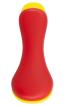 Qu-ax Einradsattel Luxus - mit Handgriff-Rot