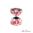 Mr. Babache Arlequin Medium Diabolo-Weiß/rosa