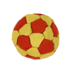 Footbag 32-teilige Oberfläche-Orange/gelb