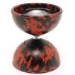 Mr. Babache Arlequin Medium Diabolo-Schwarz/rot