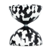 Mr. Babache Arlequin Medium Diabolo-Schwarz/weiß