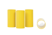 Set von 4 vertikalen Zwischenrollen für Play Rolabola-Brettern-Gelb