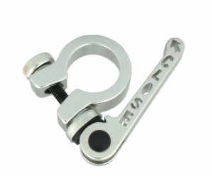 Qu-ax Schnellspanner Sattelklemme 28,6 mm - für 25,4 mm Sattelstützen - Aluminium