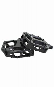 Qu-ax Cross Pedale Aluminium - schwarz