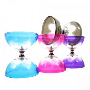 HyperSpin Diabolo dreifach gelagert - durchsichtig