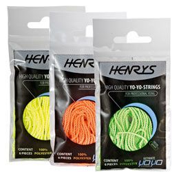 Henrys Ersatzschnur für YoYos - 6 Stück