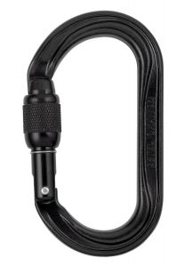 Petzl Screw Lock Karabiner - Stahl