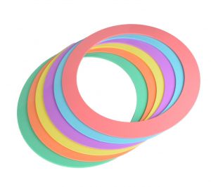 Play Jonglierring Pastellfarben|32 cm
