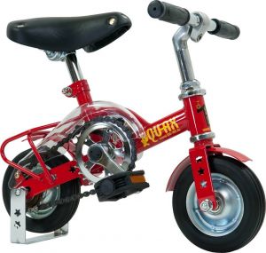 Qu-ax Mini Bike / Miniatur Clownsfahrrad - rot
