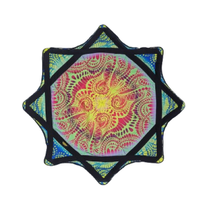 Spinning Star - Mandala Peacock
