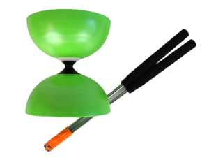 Set Sundia shinning diabolo 1 KL + henrys alu handstokken