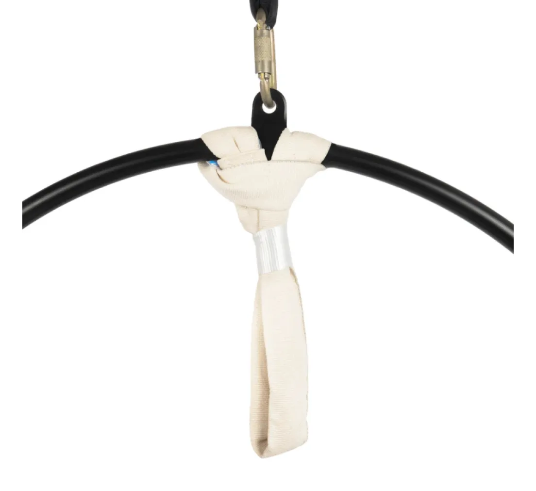 Handschlaufenband - Handloop Strap - für Aerial Hoop - weiß