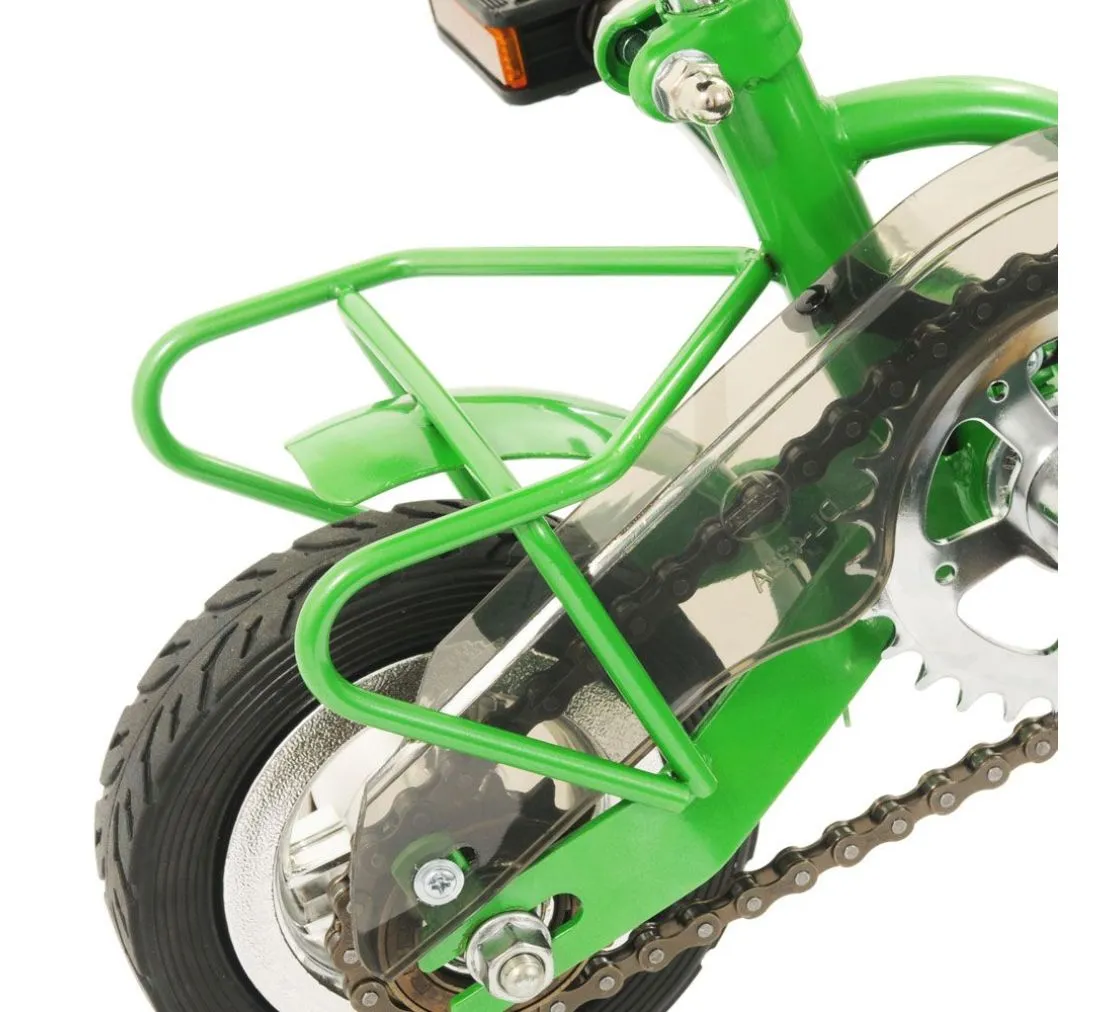 Mini Bike / Miniatur Clownsfahrrad - grün