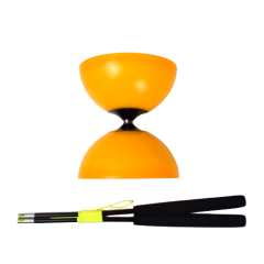 Taibolo Diabolo Set - orange - Fiber Handstäbe