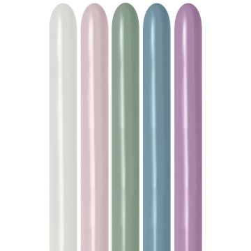Sempertex - Dusk mix - 260 - Modelleerballonnen - 100 - stuks Sempertex - Dusk mix - 260 - Modelleerballonnen - 100 - stuks