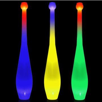 Set aus 3 Play LED Jonglierkeulen