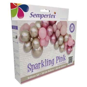 Sempertex - DIY Ballonenkrans Kit - Sparkling Pink Sempertex - DIY Ballonenkrans Kit - Sparkling Pink