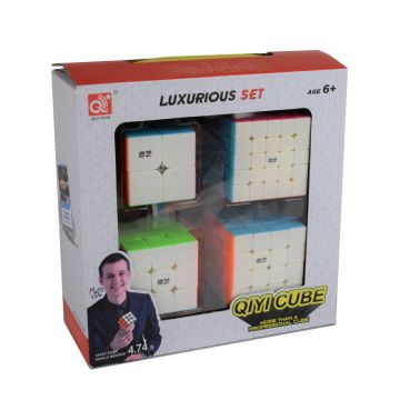 QiYi Geschenkbox - 2×2, 3×3, 4×4 und 5×5