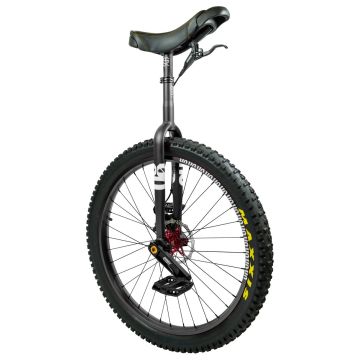 QX RGB Muni Einrad mit Scheibenbremse - schwarz - 27,5 Zoll