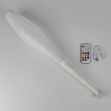 CX Wiederaufladbare Multi-LED-Jonglierkeulen - inklusive Fernbedienung
