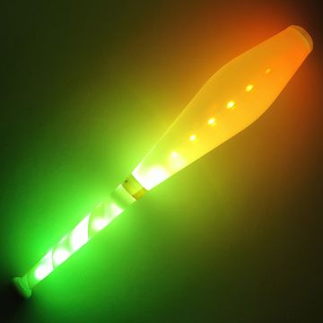 CX Wiederaufladbare Multi-LED-Jonglierkeulen - inklusive Fernbedienung