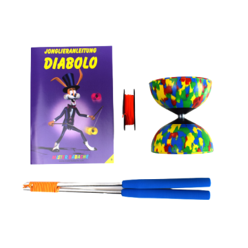 Diabolo Einstiegsset Alu - inklusive Ersatzschnur