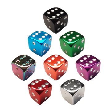 Dobbelsteen ventieldopje | 1,2 cm