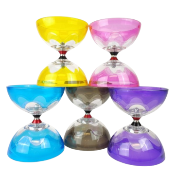 HyperSpin Diabolo dreifach gelagert - durchsichtig