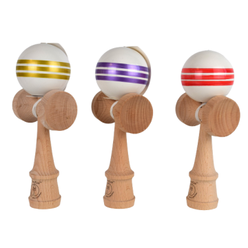 Sunrise Kendama Street - weiß - dreifach gestreift