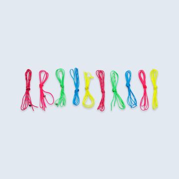 KROM Kendama Ersatzschnur - 10 Schnüre - 3 Kugellager - NEON