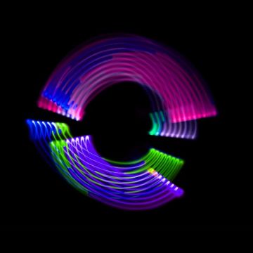 LED-staf met afstandsbediening 120 cm