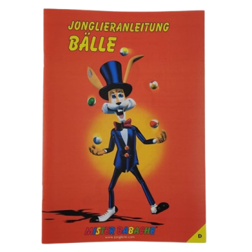 Mr. Babache Broschüre: Jonglieren mit Bälle