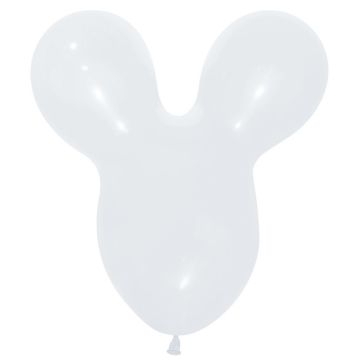 Sempertex - Mouse Head Ballon 17 inch - 43 cm - 25 stuks Sempertex - Mouse Head Ballon 17 inch - 43 cm - 25 stuks