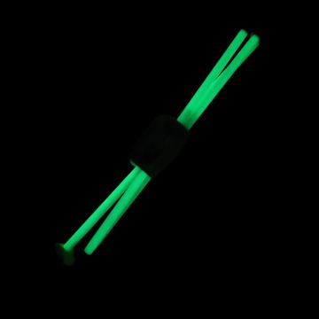 Neo Flowerstick met handstokken GLOW IN THE DARK