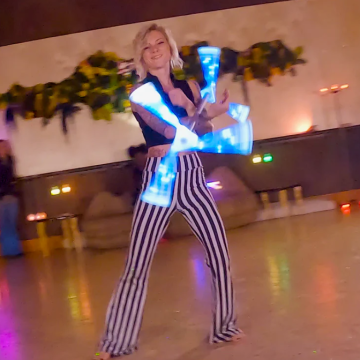 Flowtoys | Pop'n flow Dragon hubs (paar) Flowtoys | Pop'n flow Dragon hubs (paar)