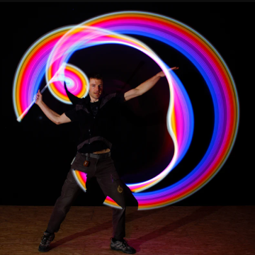Flowtoys - Pop'n Flow Baton - Set - 90 - 100 cm