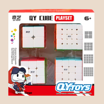 QiYi Geschenkbox - 2×2, 3×3, 4×4 und 5×5