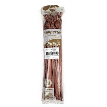 Sempertex - 260 Nozzle Up - REFLEX ROSE GOLD - Modelleerballonnen 50 stuks Sempertex - 260 Nozzle Up - REFLEX ROSE GOLD - Modelleerballonnen 50 stuks