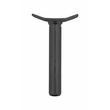Zadelpen 25,4 mm x 15 cm - zwart