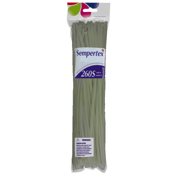Sempertex - 260 Nozzle Up - EUCALYPTUS - Modelleerballonnen 50 stuks