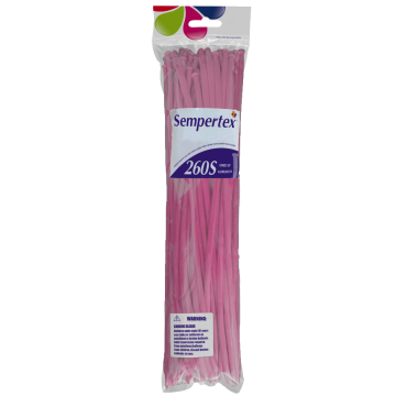 Sempertex - 260 Nozzle Up - FUCHSIA - Modelleerballonnen 50 stuks