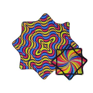 Spinning Star - Spirial Waves