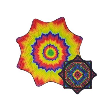 Spinning Star - Tye-Dye Tribal