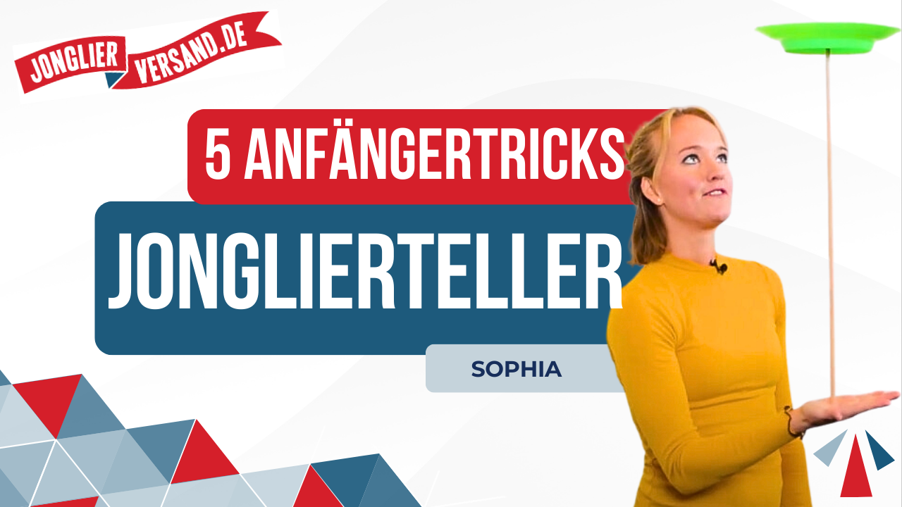 5 Anfängertricks mit einem Jonglierteller
