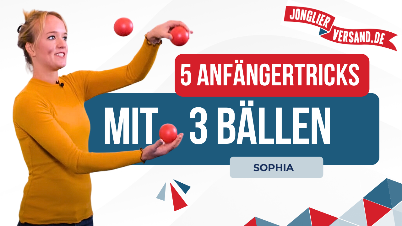 5 Tricks für Anfänger mit 3 Bällen